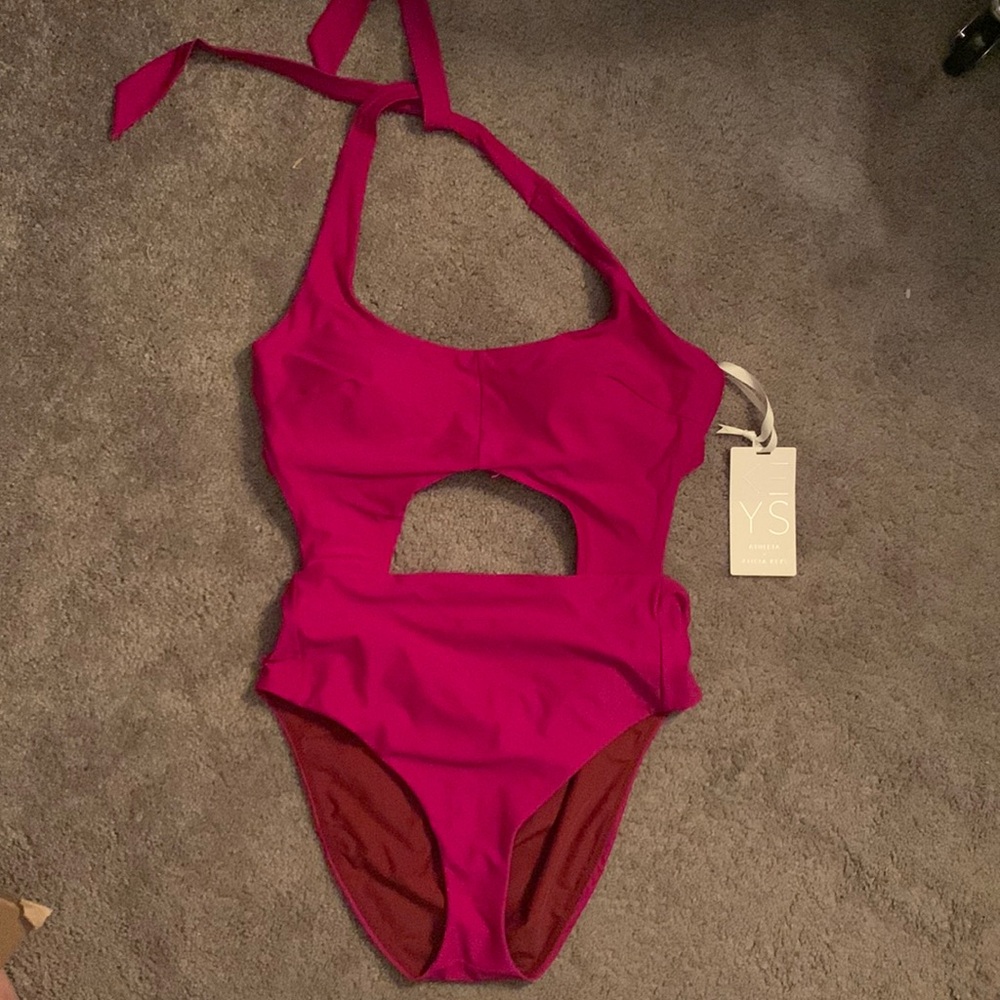 NWT Athleta Keys Daybreak Cut Out One Piece